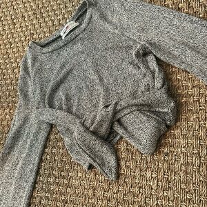Urban Outfitters Grey Black Speckled Sweater Size Small